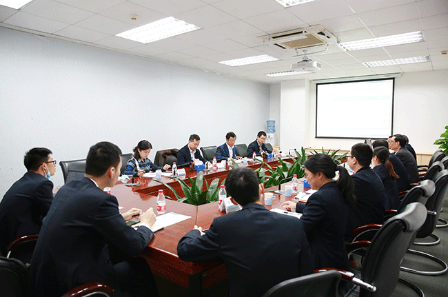 中國(guó)生物發(fā)酵產(chǎn)業(yè)協(xié)會(huì)名譽(yù)理事長(zhǎng)石維忱一行到訪廣電計(jì)量參觀交流